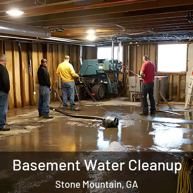  Basement Water Cleanup Stone Mountain, GA