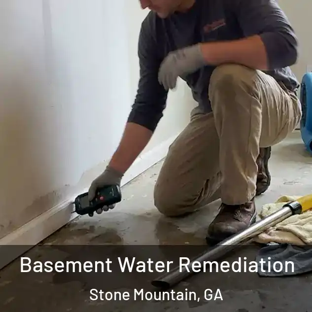  Basement Water Remediation Stone Mountain, GA
