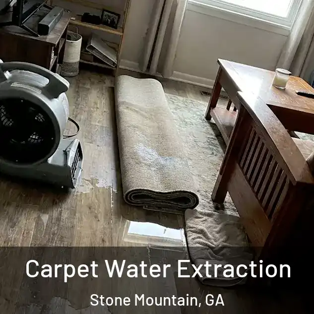  Carpet Water Extraction Stone Mountain, GA