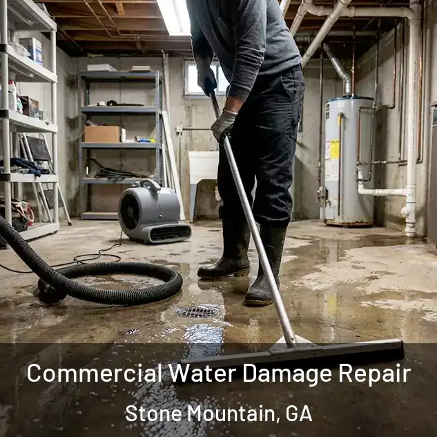  Commercial Water Damage Repair Stone Mountain, GA