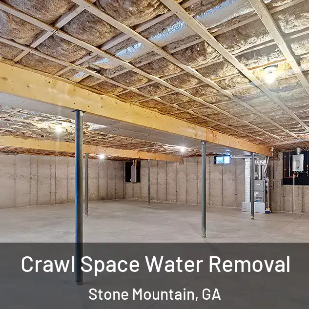  Crawl Space Water Removal Stone Mountain, GA