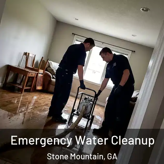  Emergency Water Cleanup Stone Mountain, GA