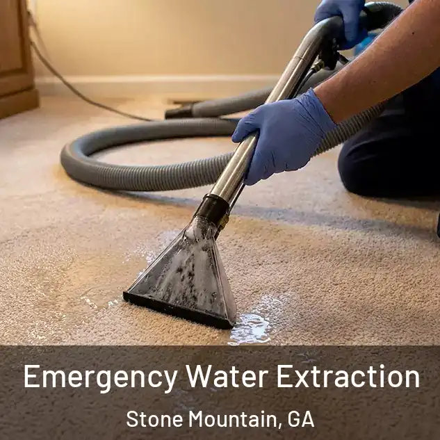  Emergency Water Extraction Stone Mountain, GA