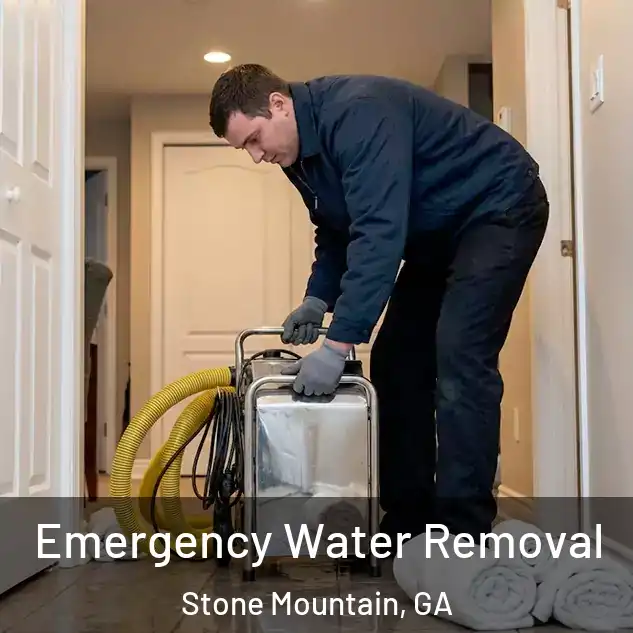  Emergency Water Removal Stone Mountain, GA