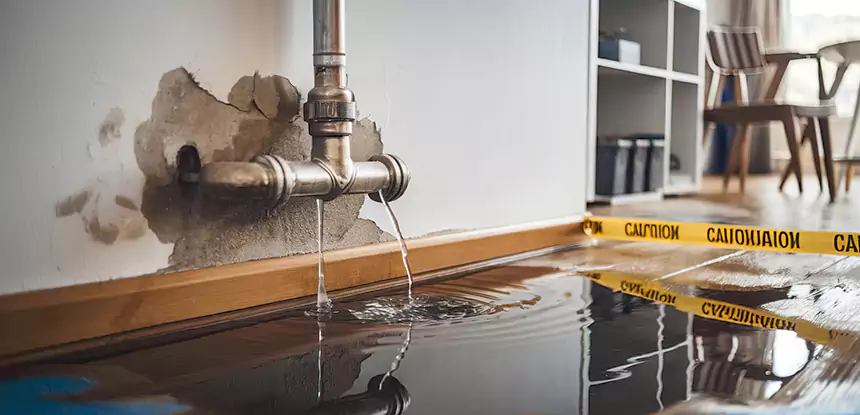 Burst Pipe Cleanup in Stone Mountain