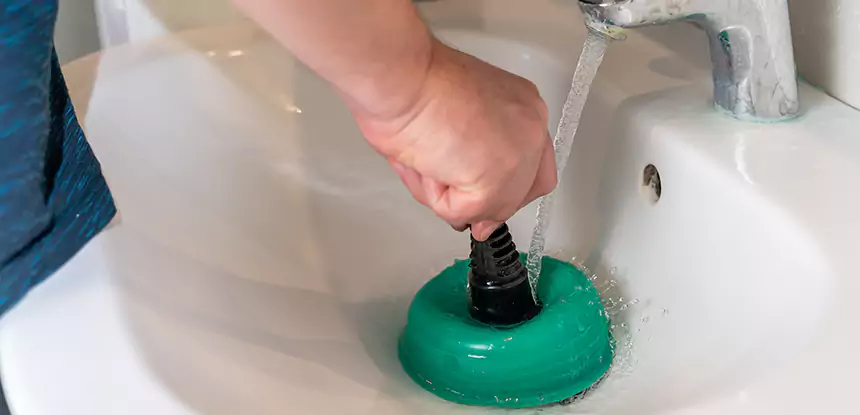 Sink Standing Water Blockage Removal in Stone Mountain