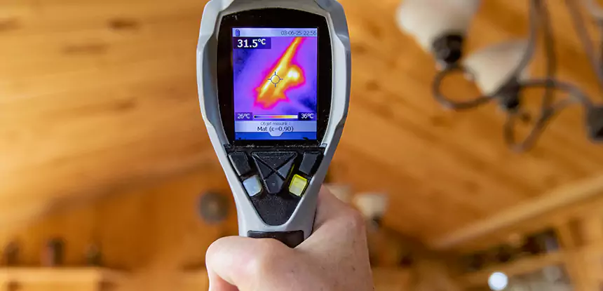 Infrared Camera Roof Leak Detection in Stone Mountain