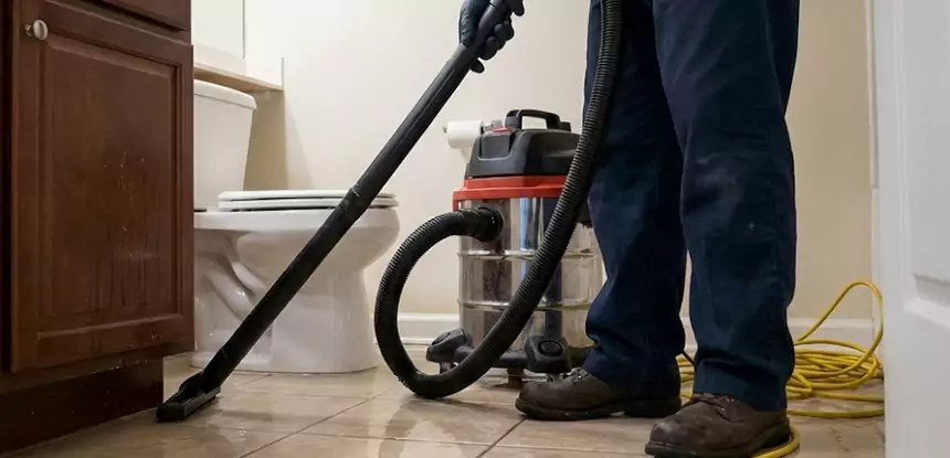 Fix Bathroom Floor Water Damage Stone Mountain