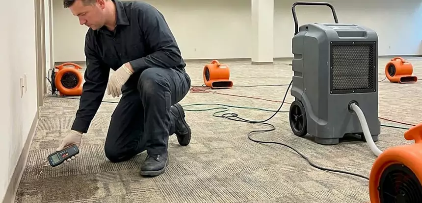 Drying Carpet Padding After Flood in Stone Mountain