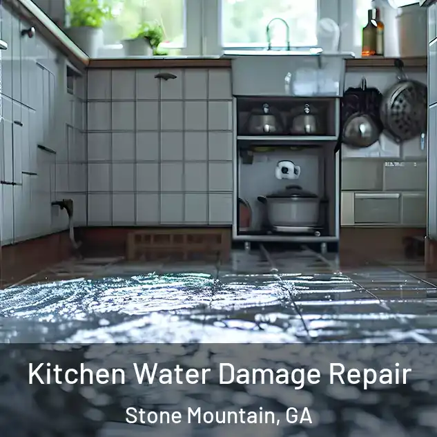  Kitchen Water Damage Repair Stone Mountain, GA