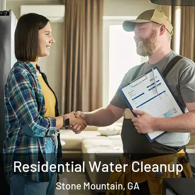  Residential Water Cleanup Stone Mountain, GA