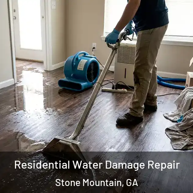  Residential Water Damage Repair Stone Mountain, GA