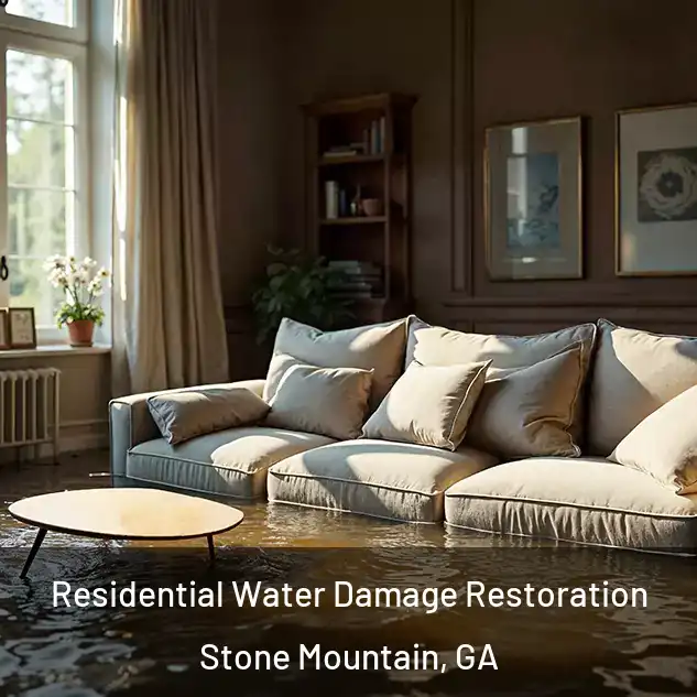  Residential Water Damage Restoration Stone Mountain, GA