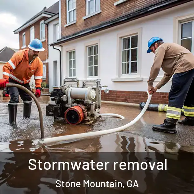  Stormwater removal Stone Mountain, GA