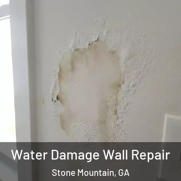  Water Damage Wall Repair Stone Mountain, GA