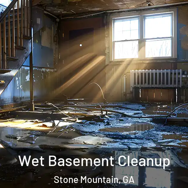  Wet Basement Cleanup Stone Mountain, GA